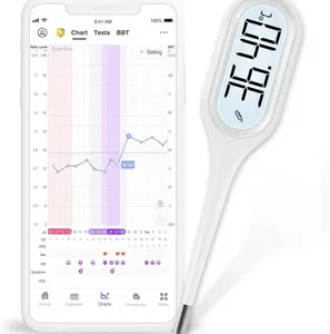 Basal body temperature thermometers